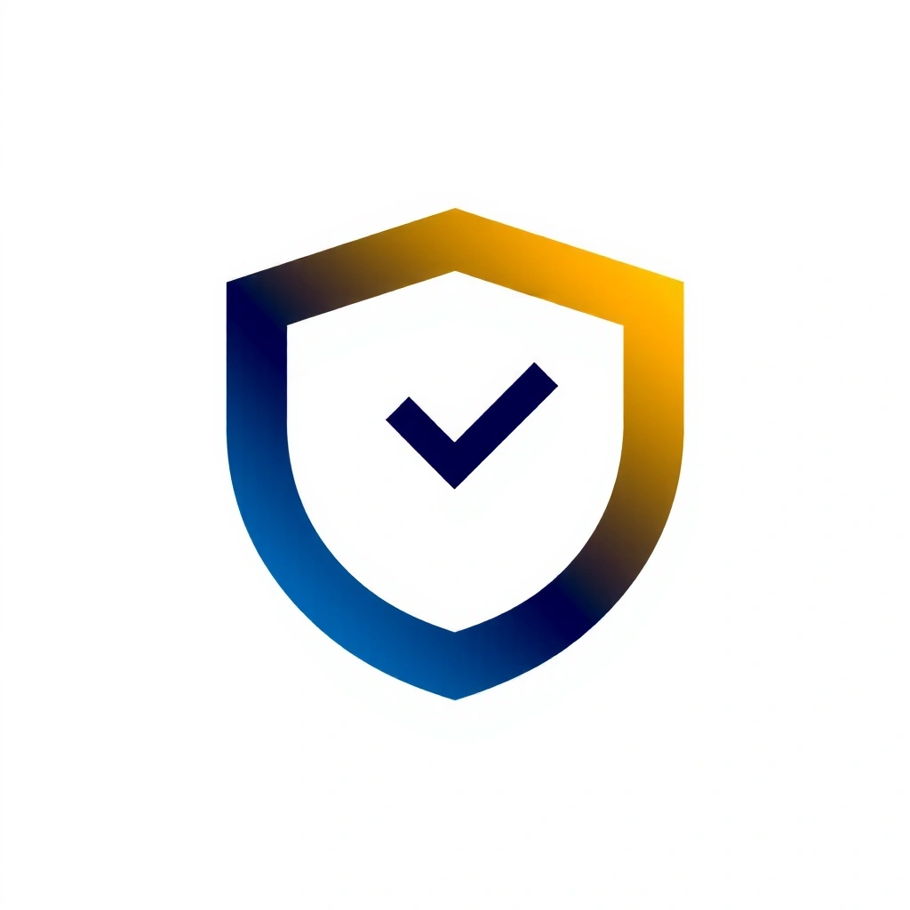 Shield icon representing data protection